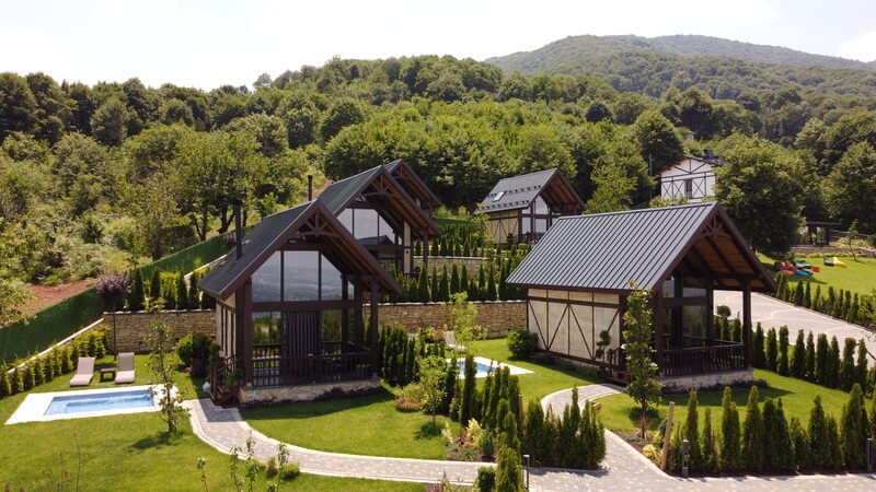 Rahatlık ve Doğayla Bütünleşen Bungalov Ev Planları